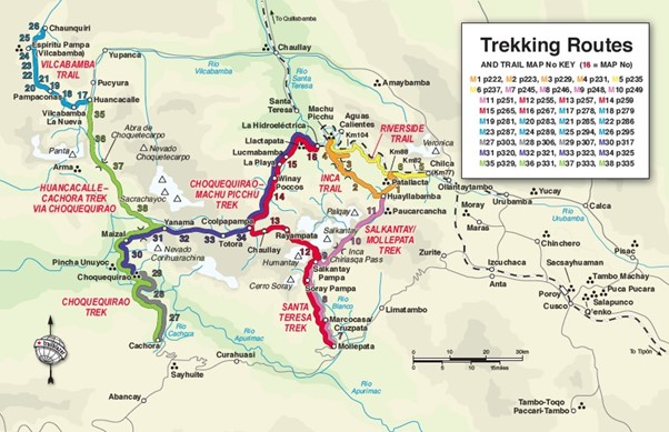 choquequirao-trekking-routes