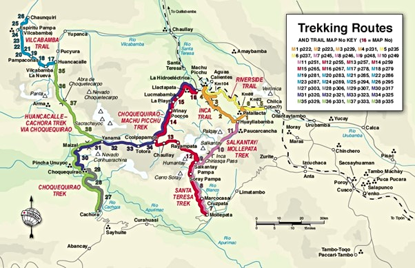 santa-teresa-trekking-routes