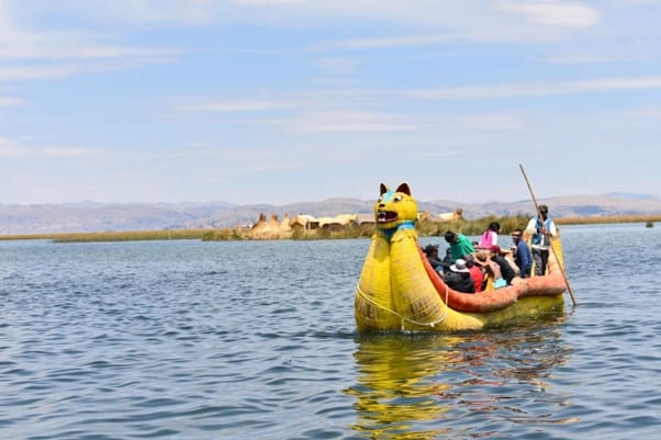 traditional reed boat